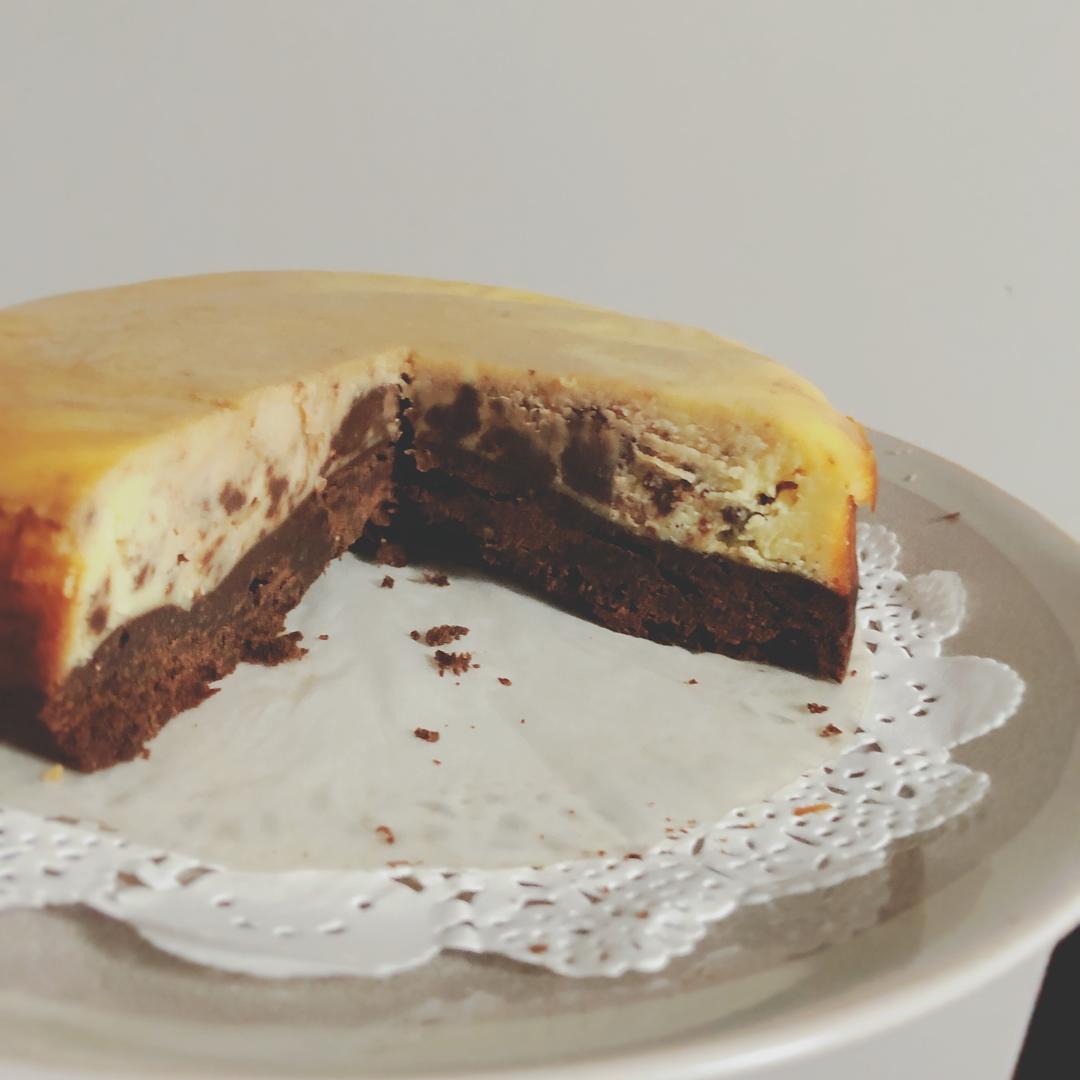 芝士布朗尼蛋糕 Cream Cheese Brownie