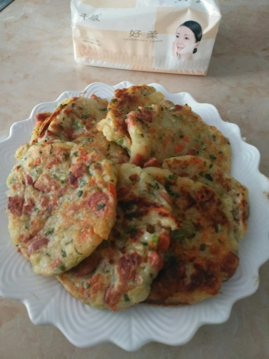 土豆火腿早餐饼