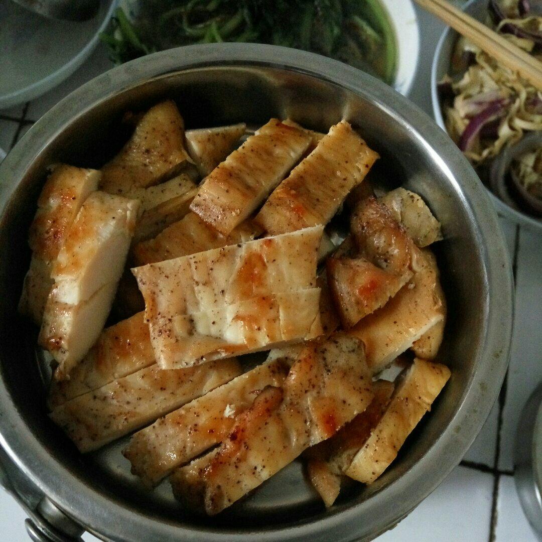 无油低脂烤鸡胸肉（减肥版）