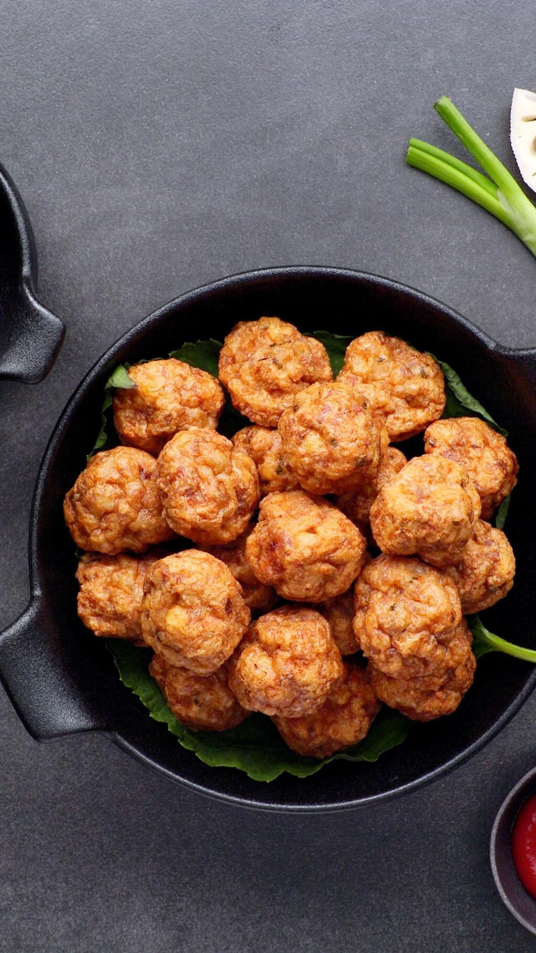 豆腐藕丸的做法