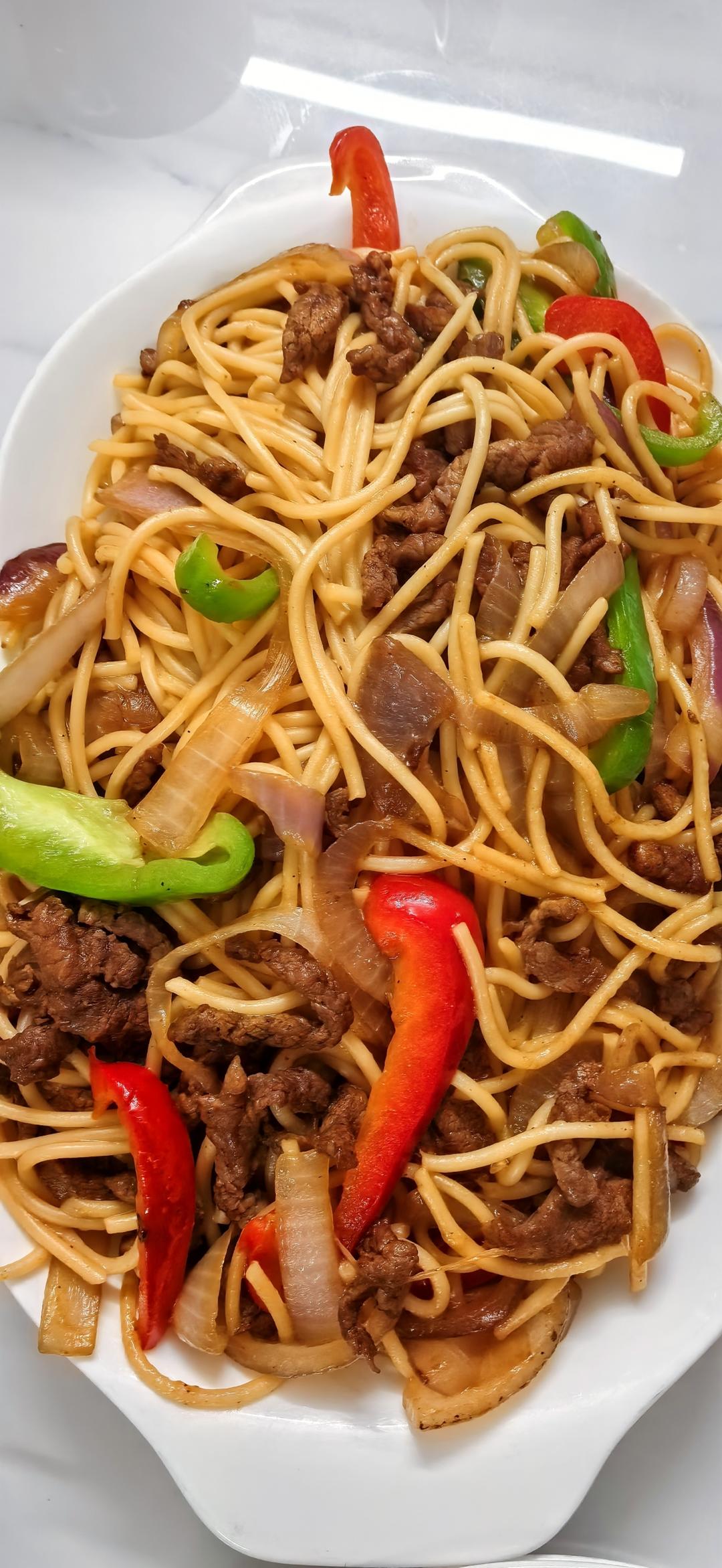 比餐厅好吃的黑椒牛柳意面🍝零失败简单教程