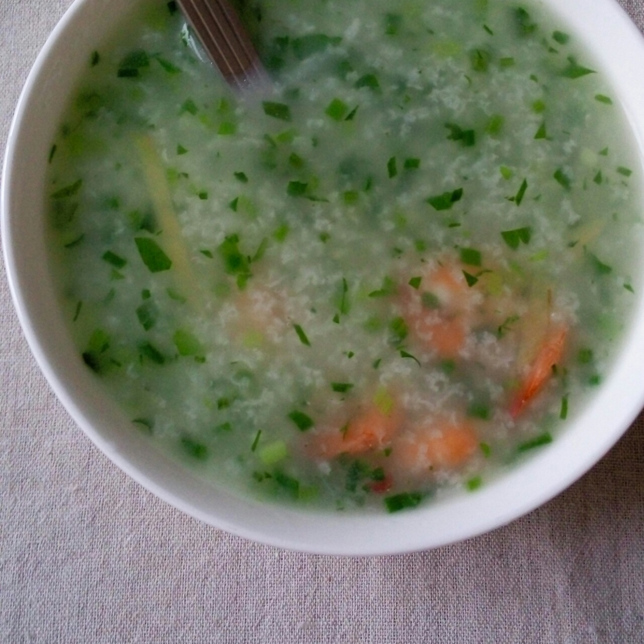 秘制鲜虾粥
