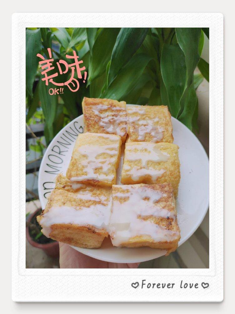 营养早餐，一口爆浆的港式西多士