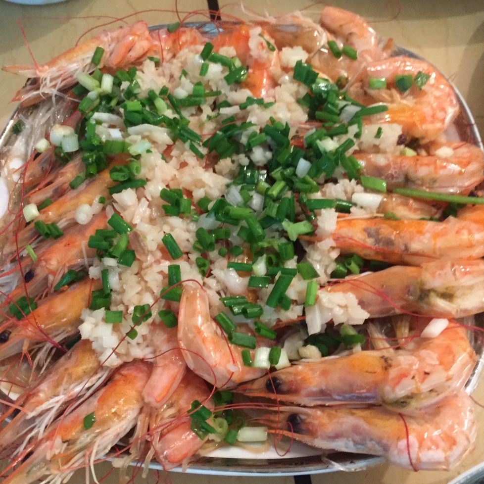 蒜蓉粉丝蒸大虾