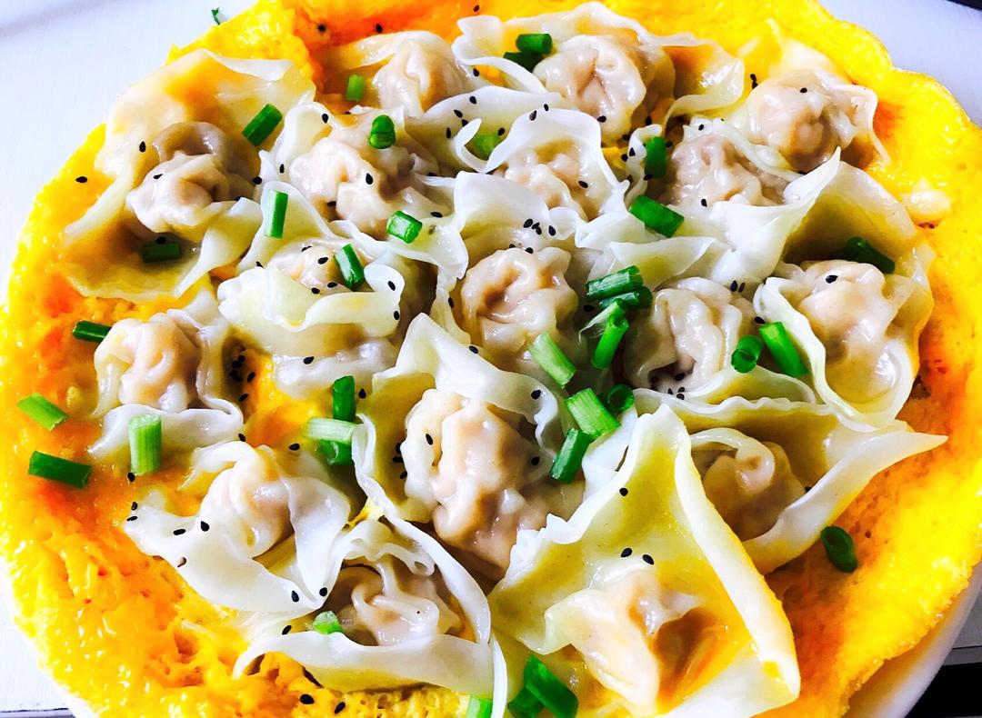 抱蛋煎馄饨