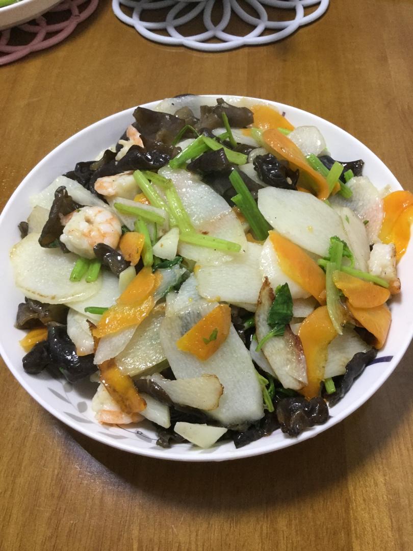 清炒山药