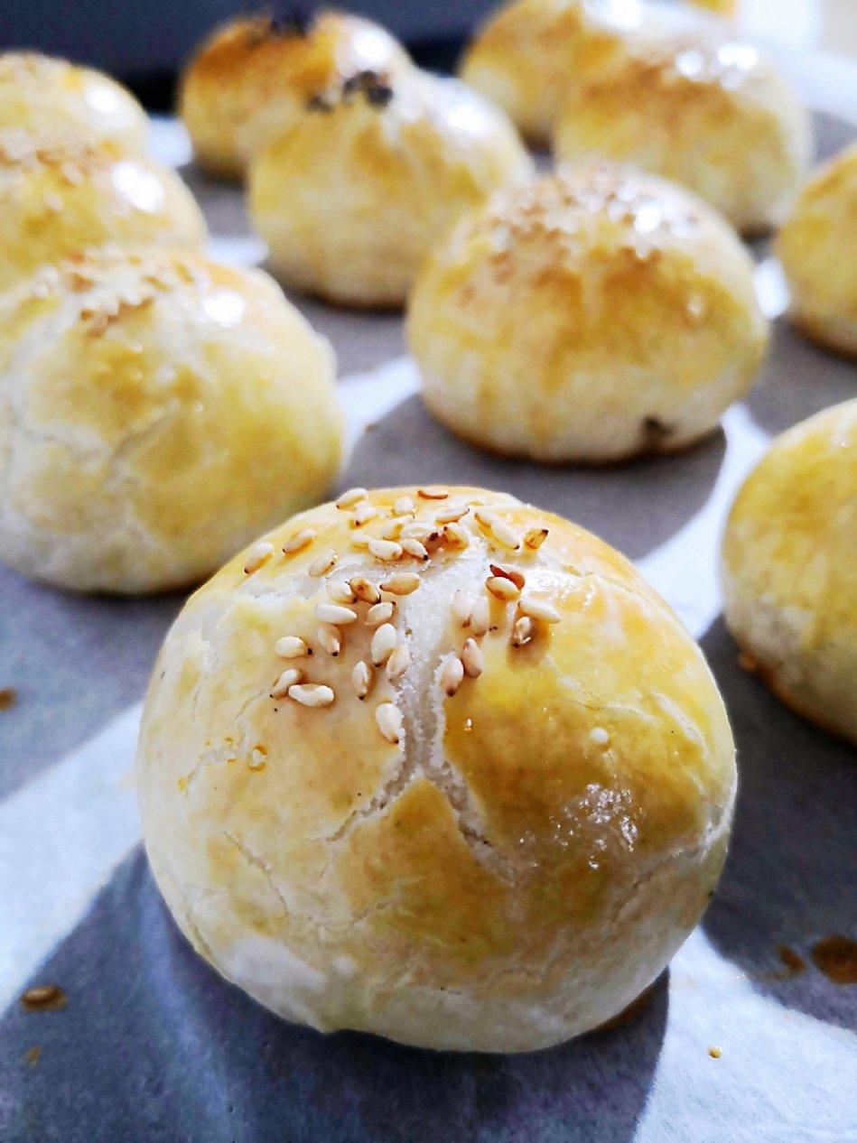 不用揉出膜、不用醒面就能酥掉渣的中式酥皮点心