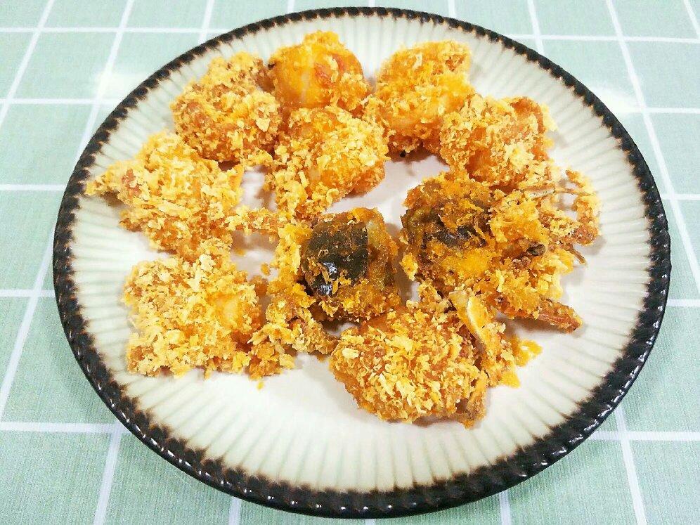 面包糠炸虾
