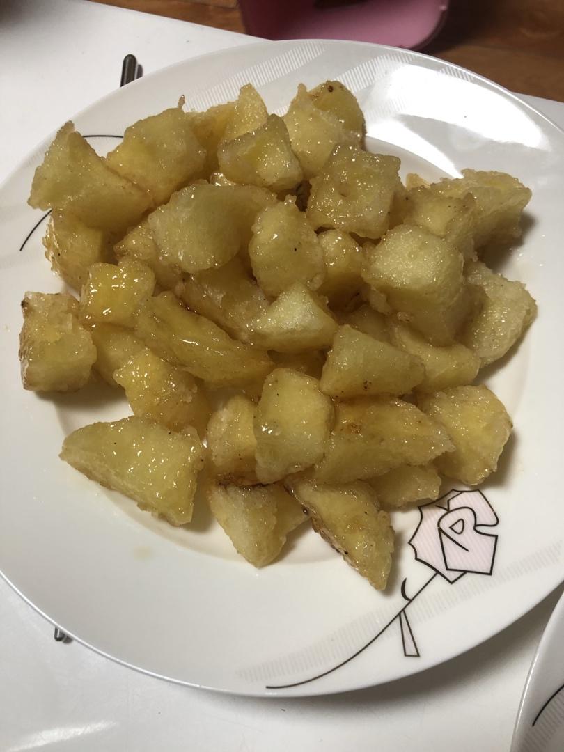 拔丝苹果 百分百成功 附炒糖过程最详细图解 适合各种拔丝菜品