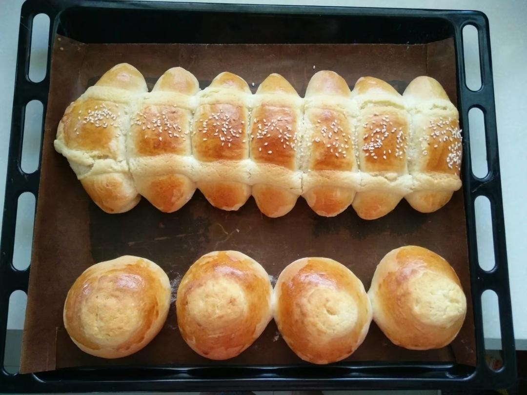 纯奶手撕吐司的做法 步骤1