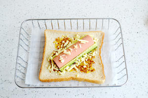 芝士热狗三明治的做法 步骤4