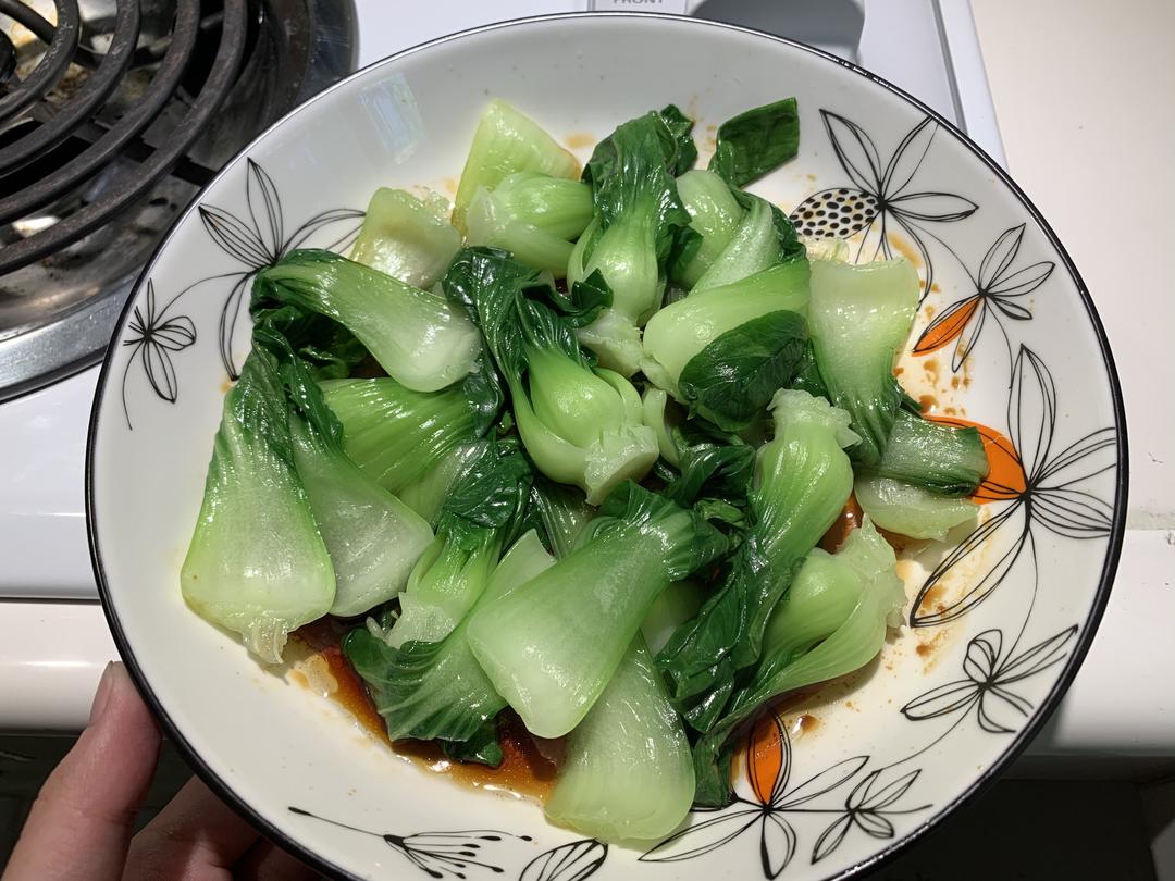 「留学生菜谱」超快速，超简单的烫青菜