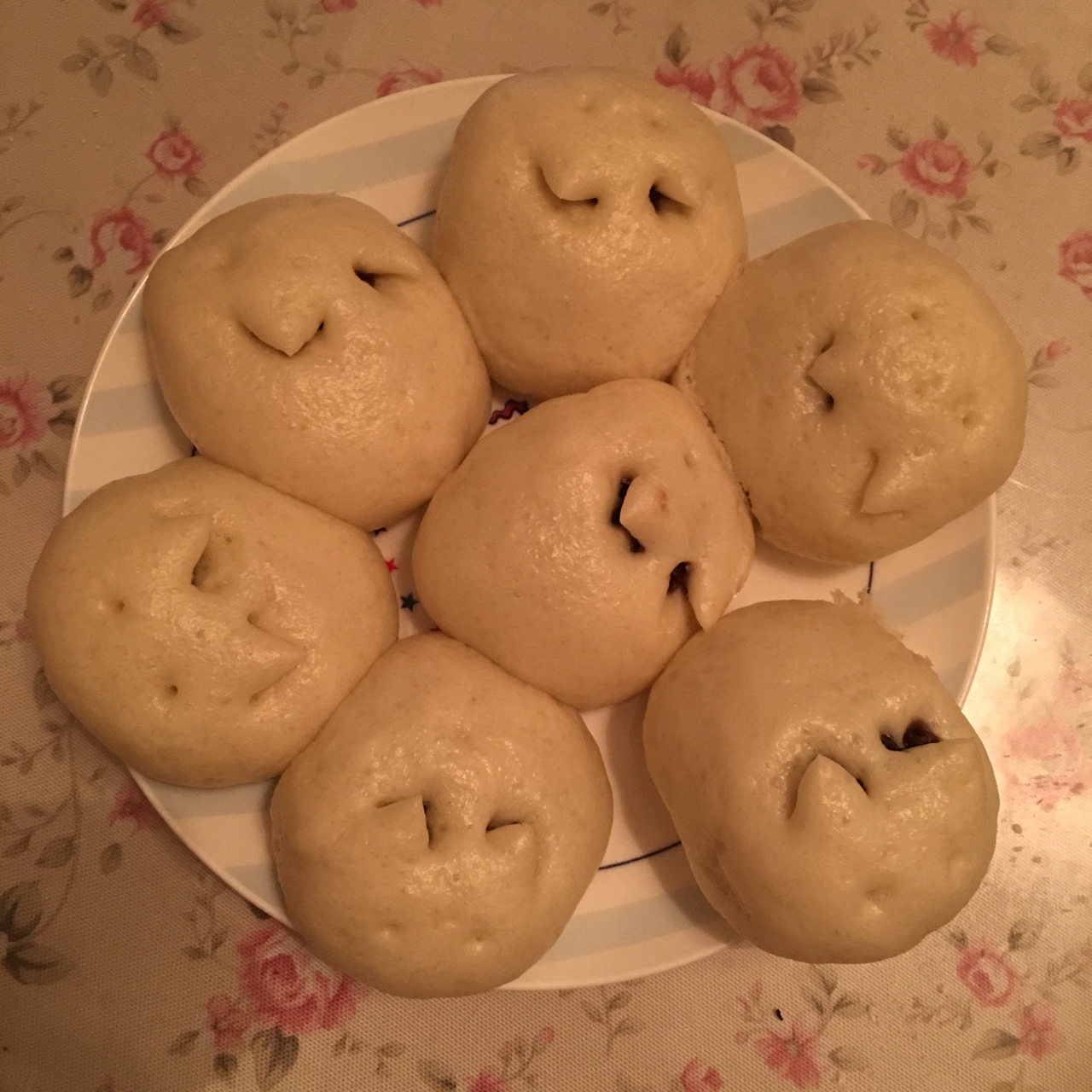 超级松软的豆沙馒头