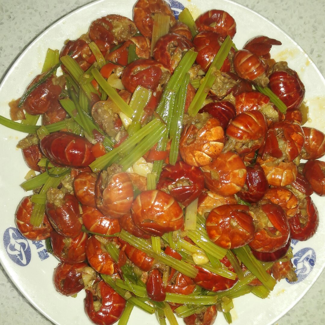 爆炒虾尾