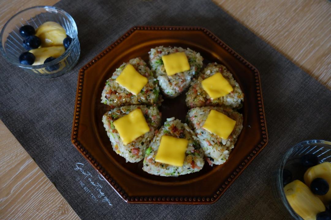 🔥日式爆浆芝士烤饭团『快手便当』