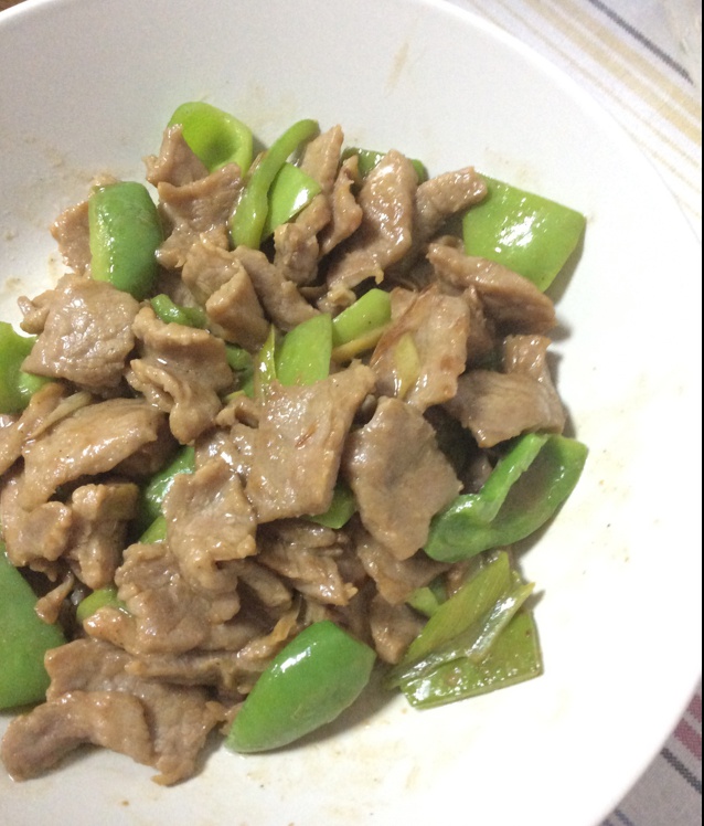 青椒牛柳