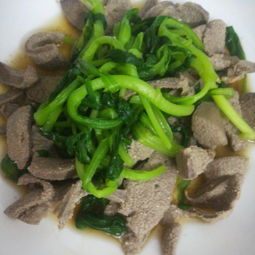 青菜猪肝汤
