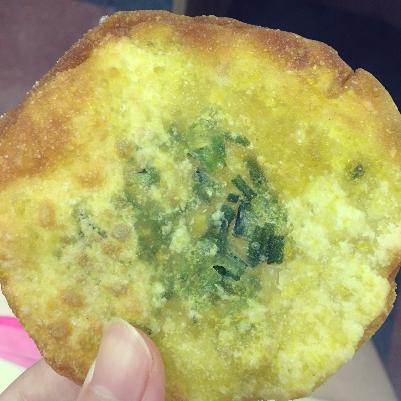 饺子皮葱油饼