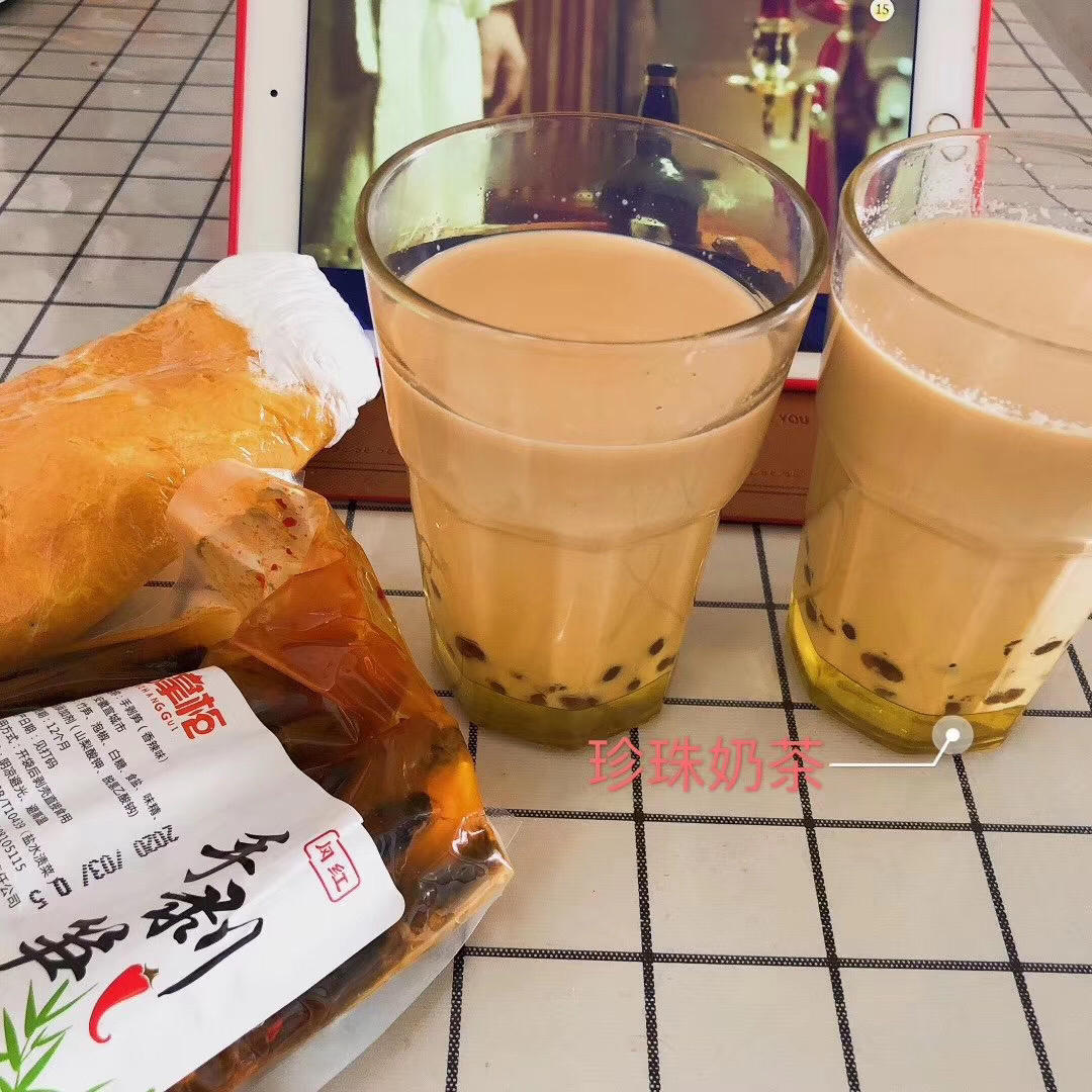自制珍珠奶茶(附珍珠做法)