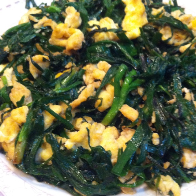 韭菜炒鸡蛋