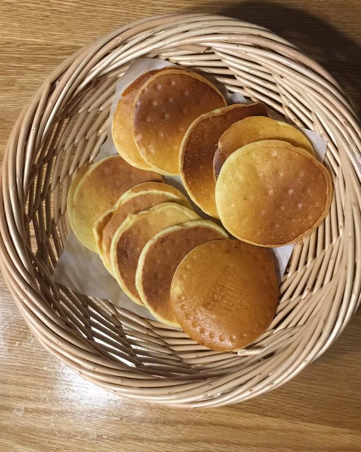 一口平底锅就搞定的松饼🥞