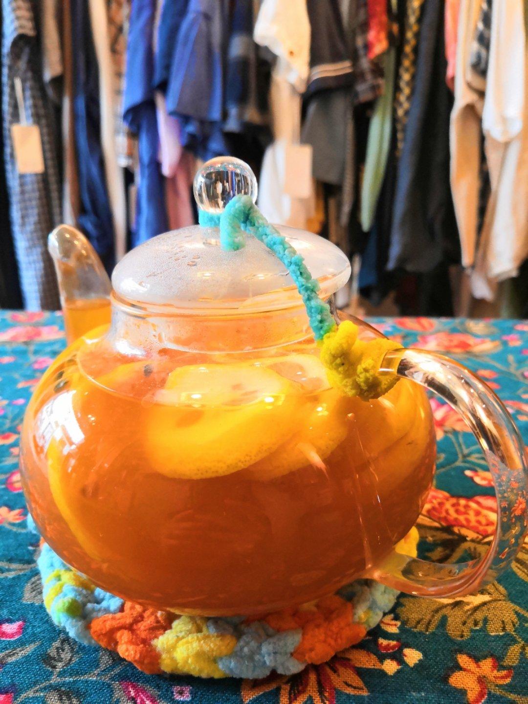 百香果水果茶