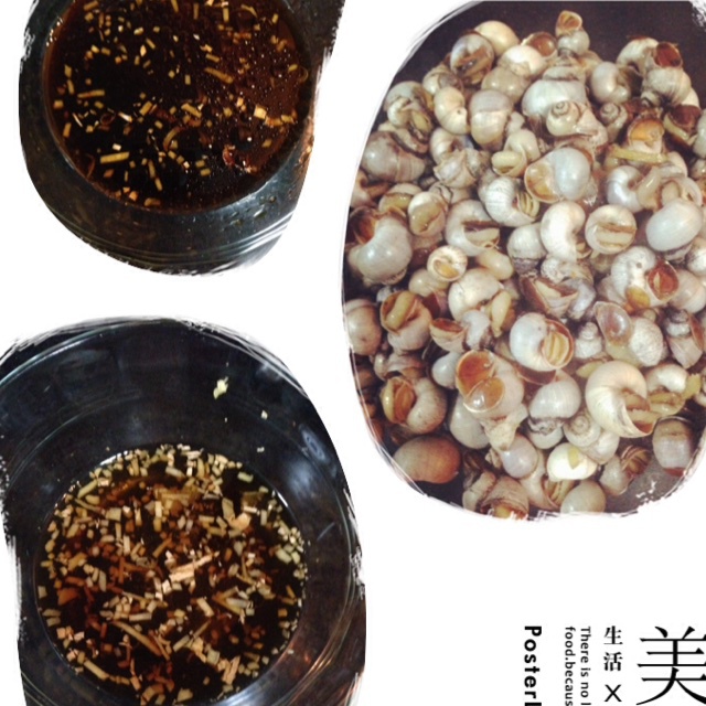 白灼香螺