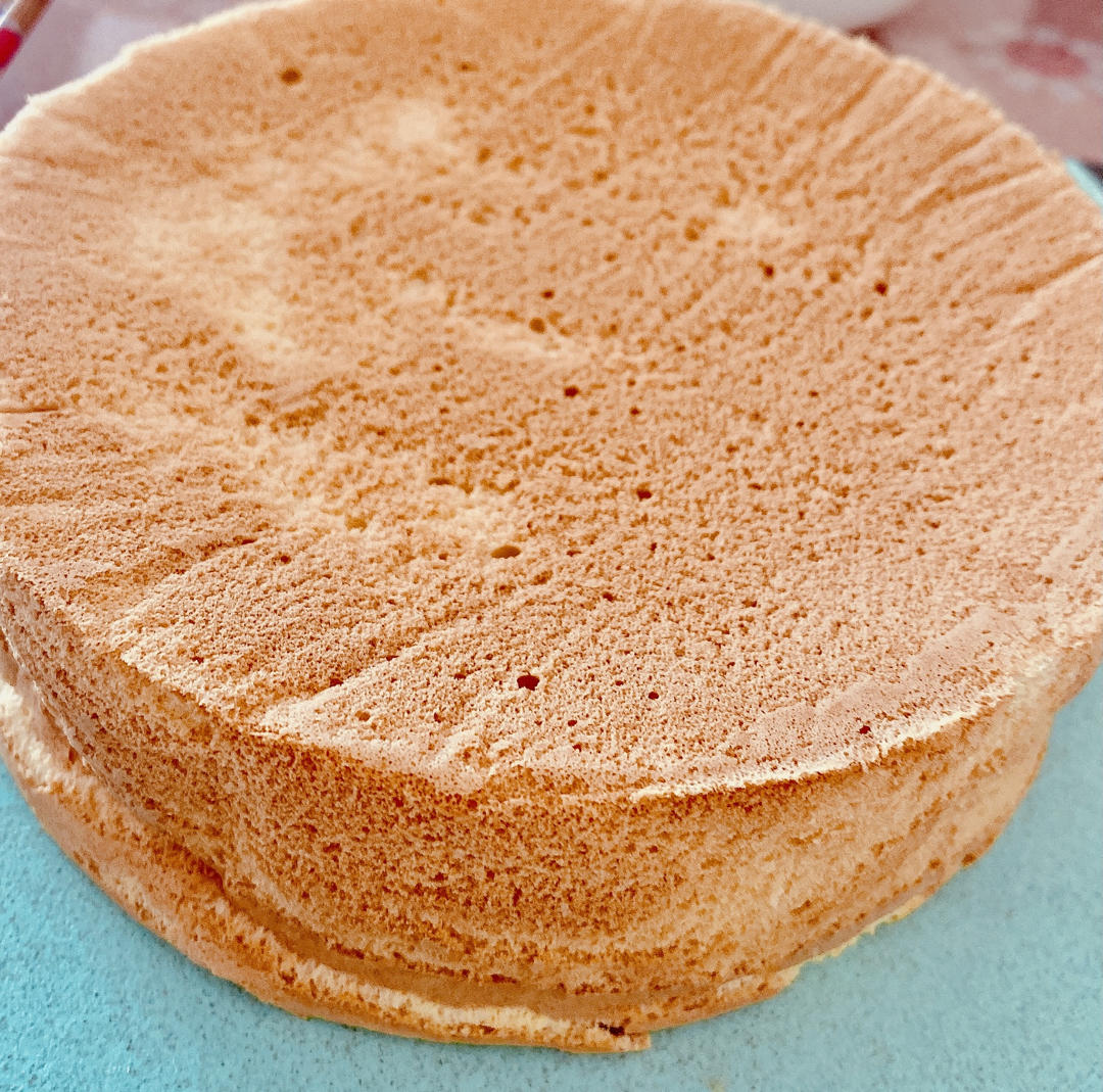 超详细步骤！8寸戚风（适合做蛋糕胚）