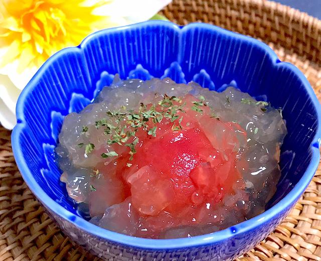 高汤炖番茄浇ジュレ(Gelee)的做法