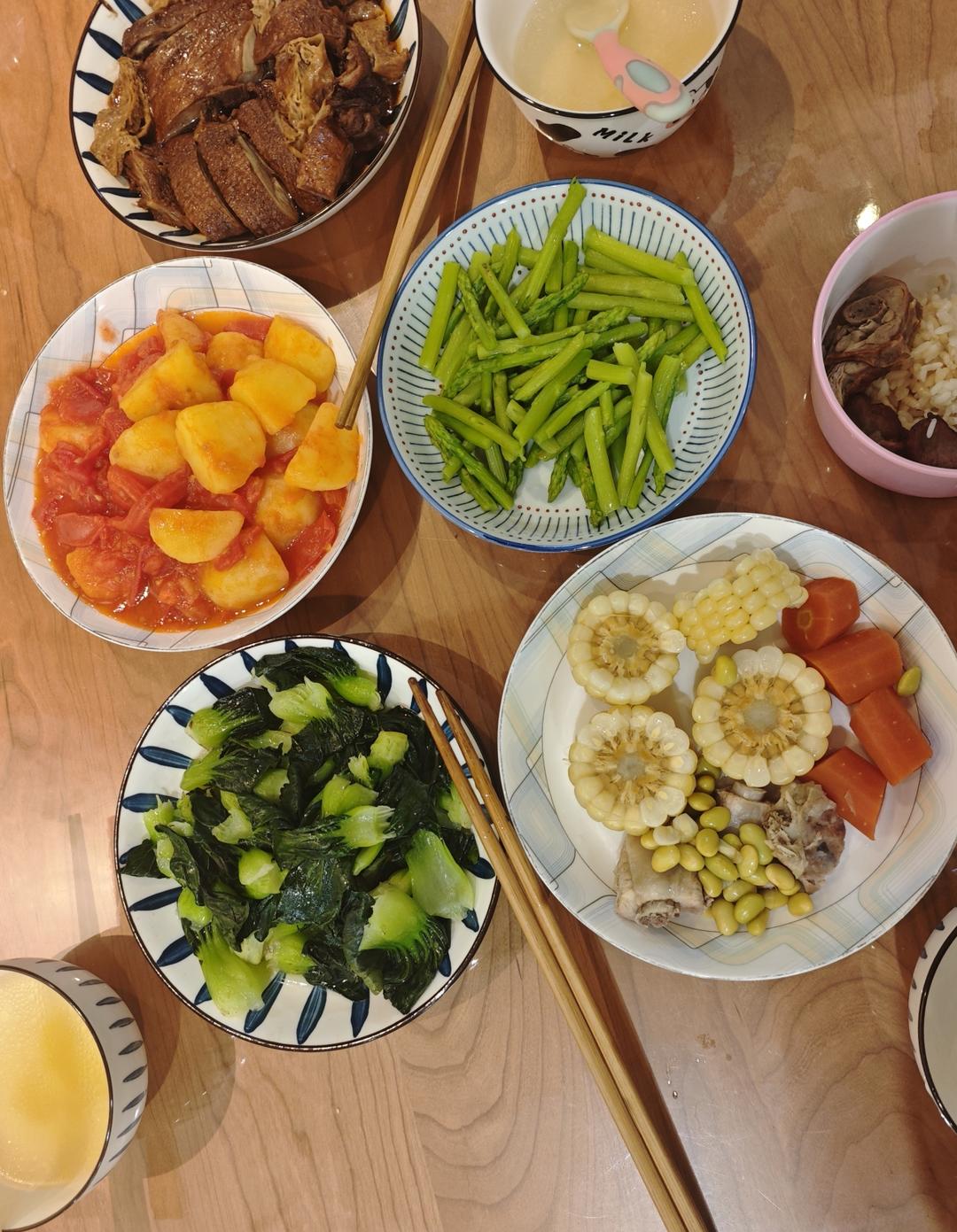 家里的菜