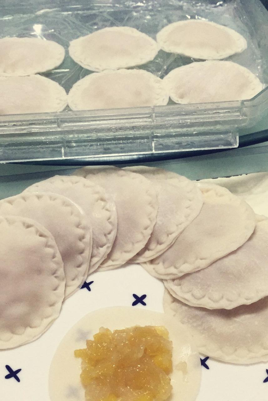 剩余饺子皮的完美结尾（饺子苹果派）