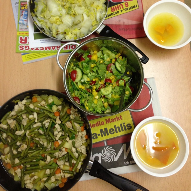 豆角鸡丁
