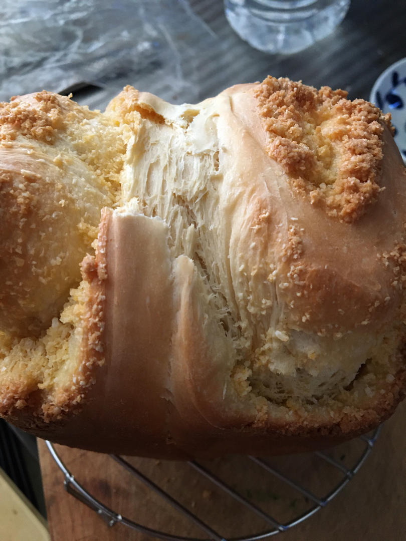 面包机做椰蓉吐司