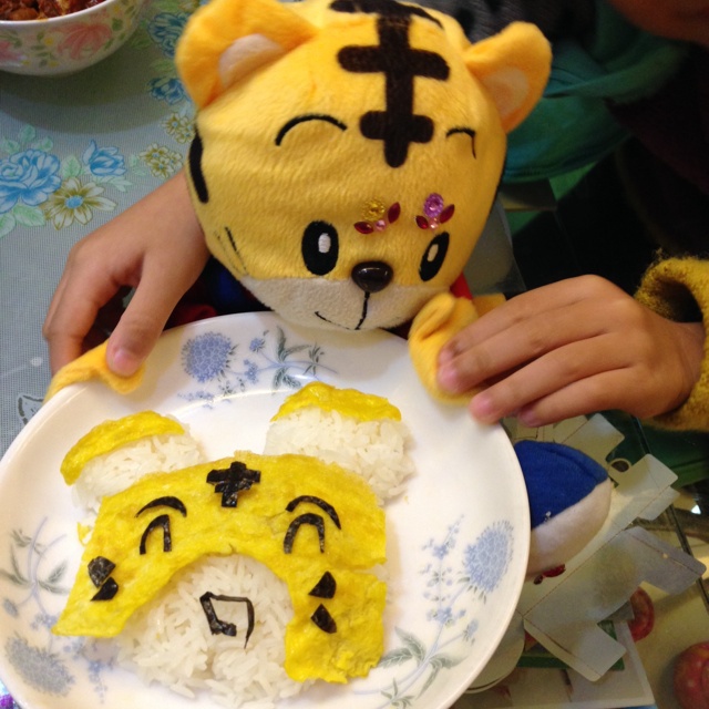 巧虎造型饭团