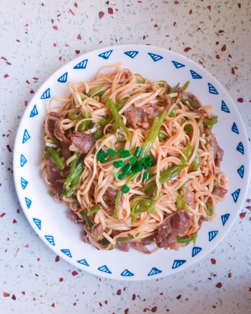 豆角焖面