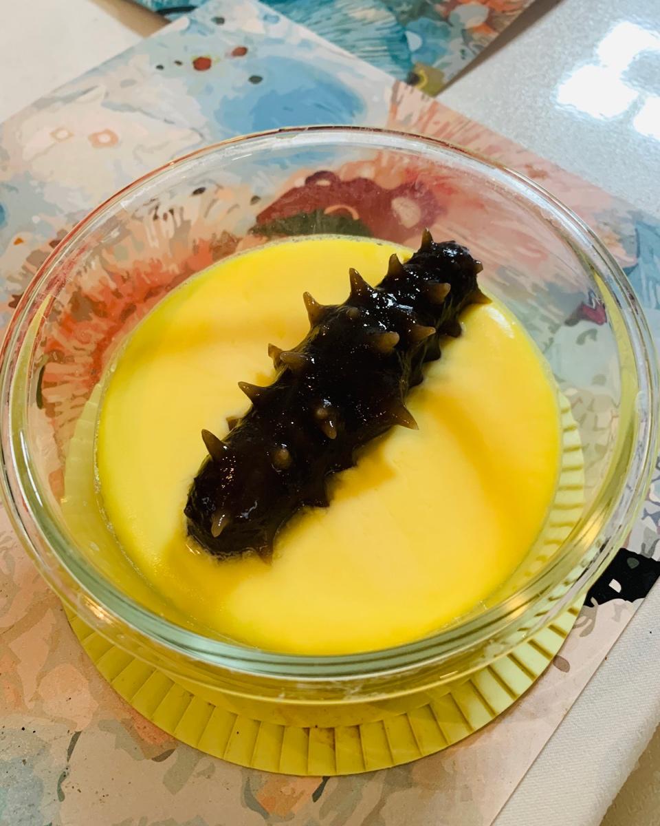 海参鸡蛋羹