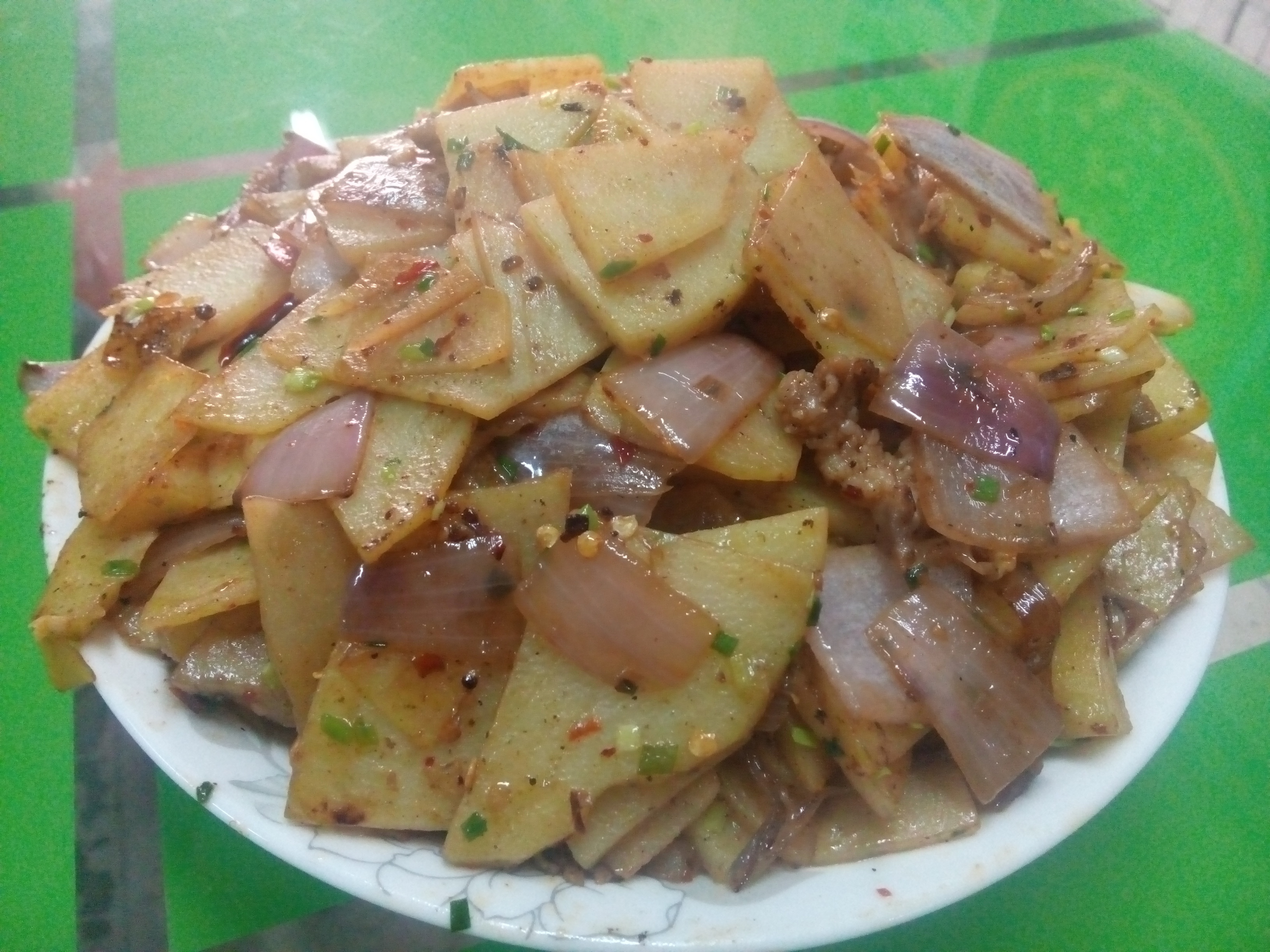 孜然洋葱土豆片
