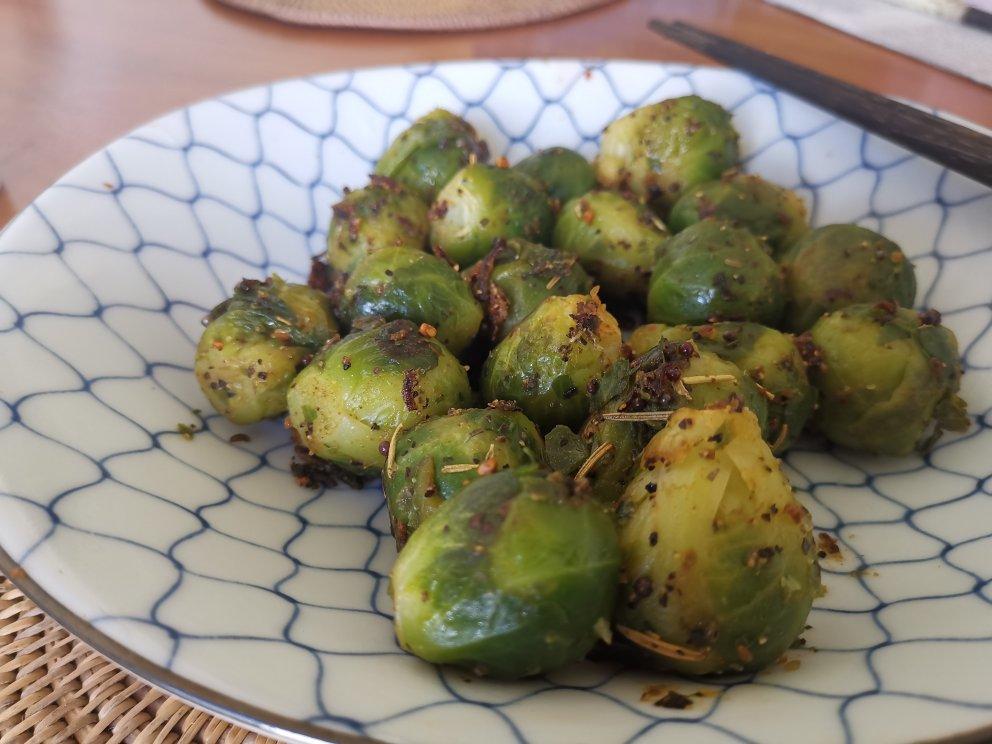 【蒜香孢子甘蓝】Brussel Sprout 抱子甘蓝