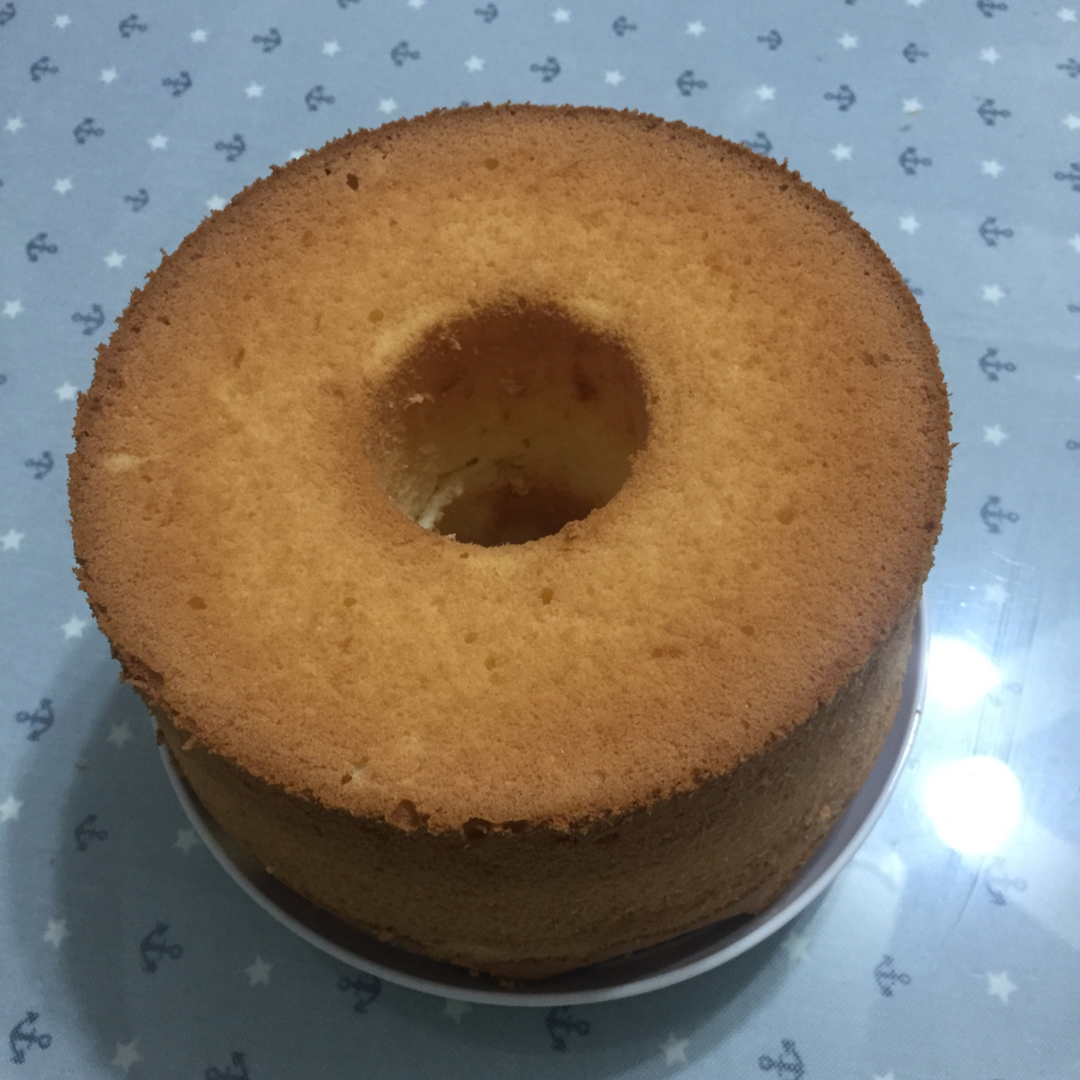 奶油奶酪戚风～17厘米加高戚风模