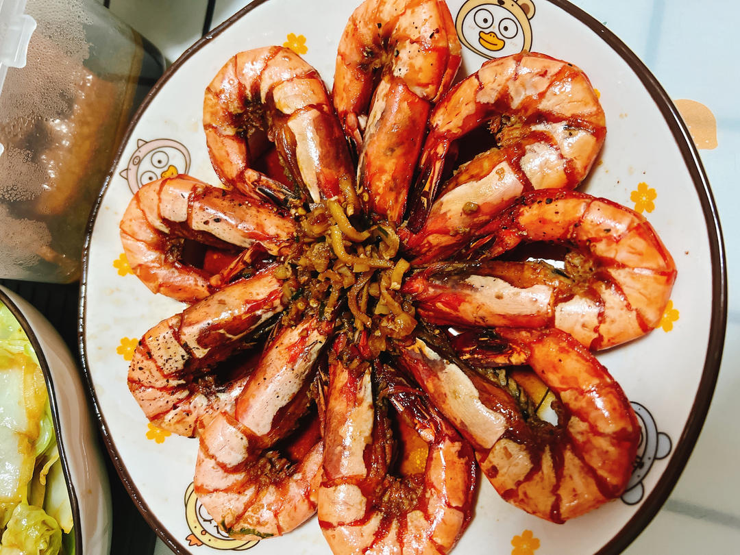 干烧大虾（黑虎虾）