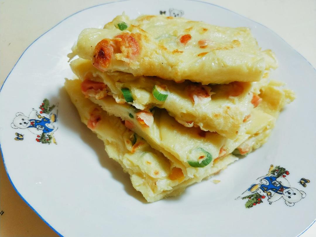 葱花鸡蛋饼