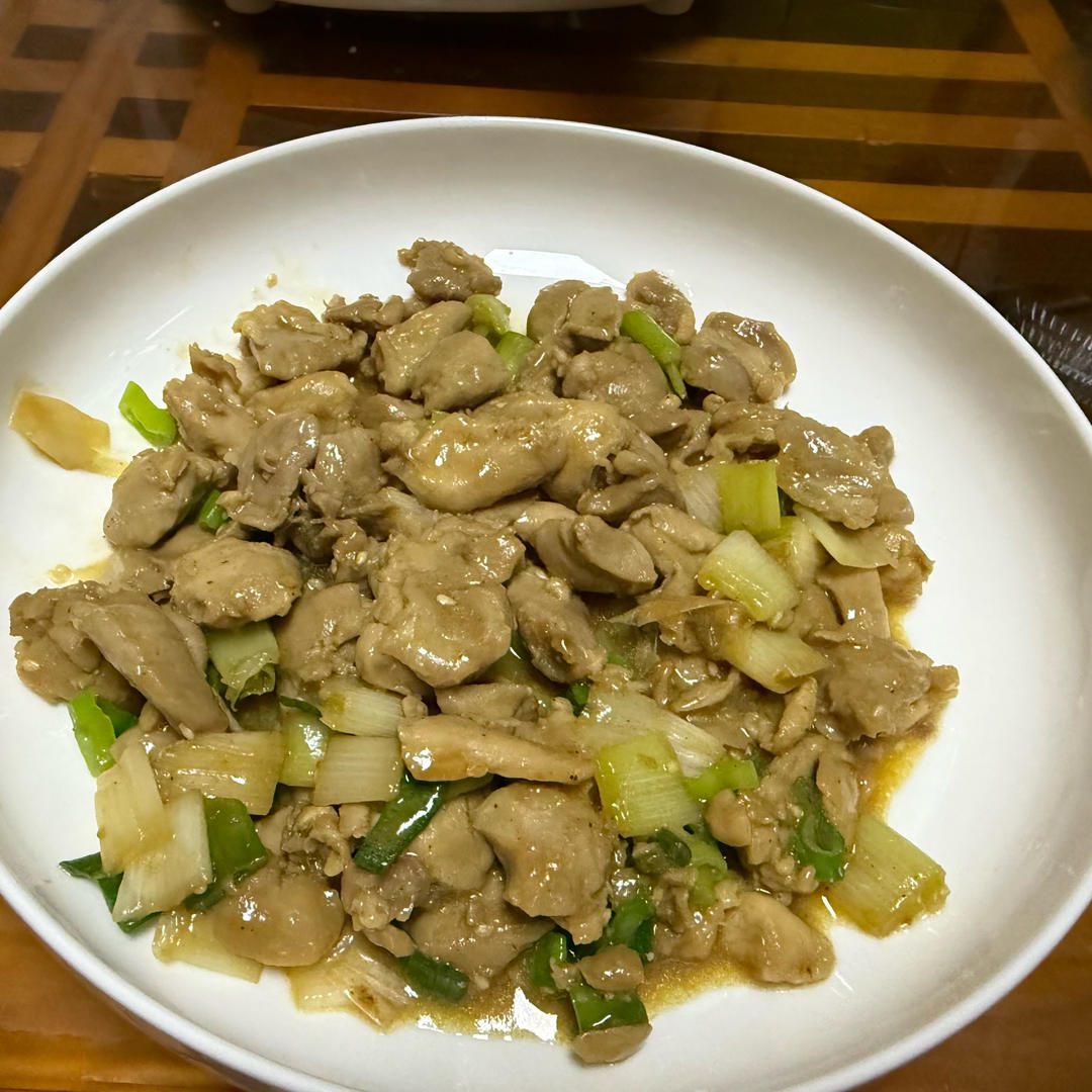 葱烧鸡腿肉