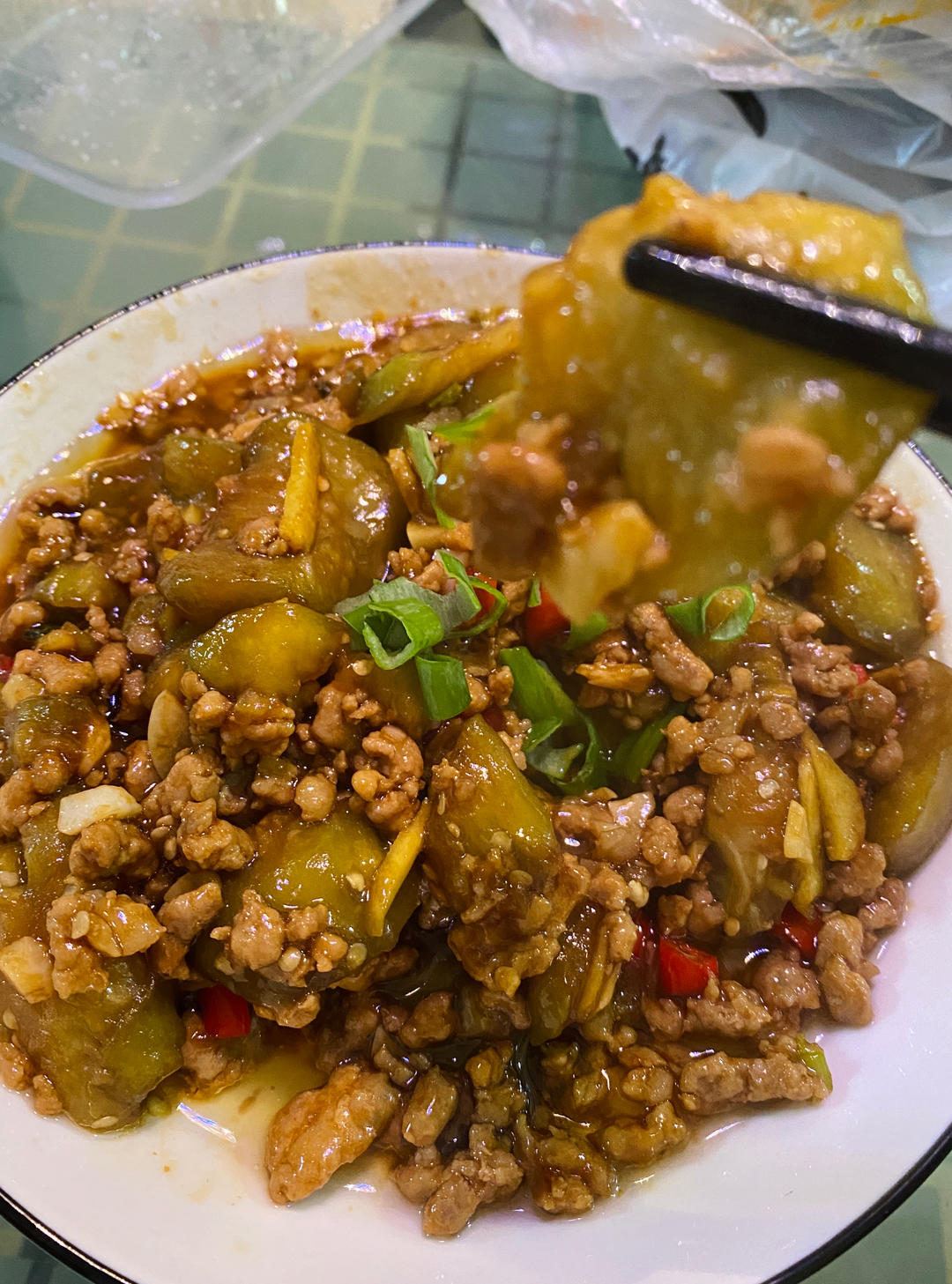 肉末茄子