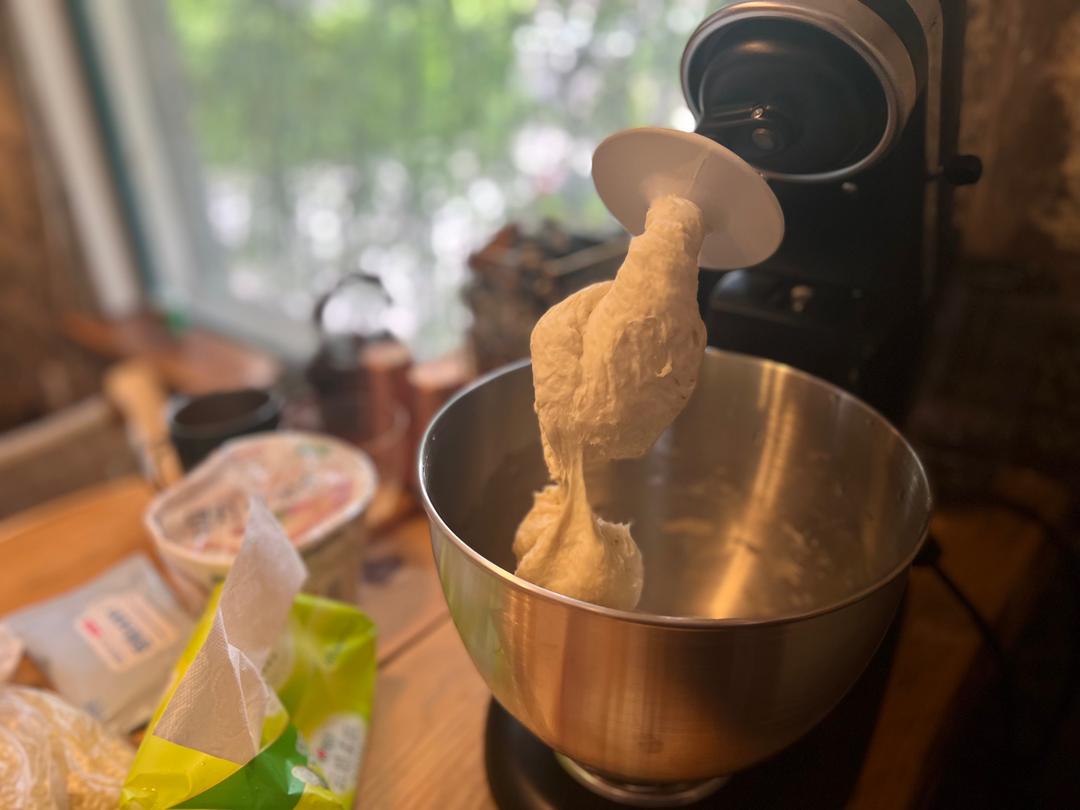 纯奶手撕吐司的做法 步骤1