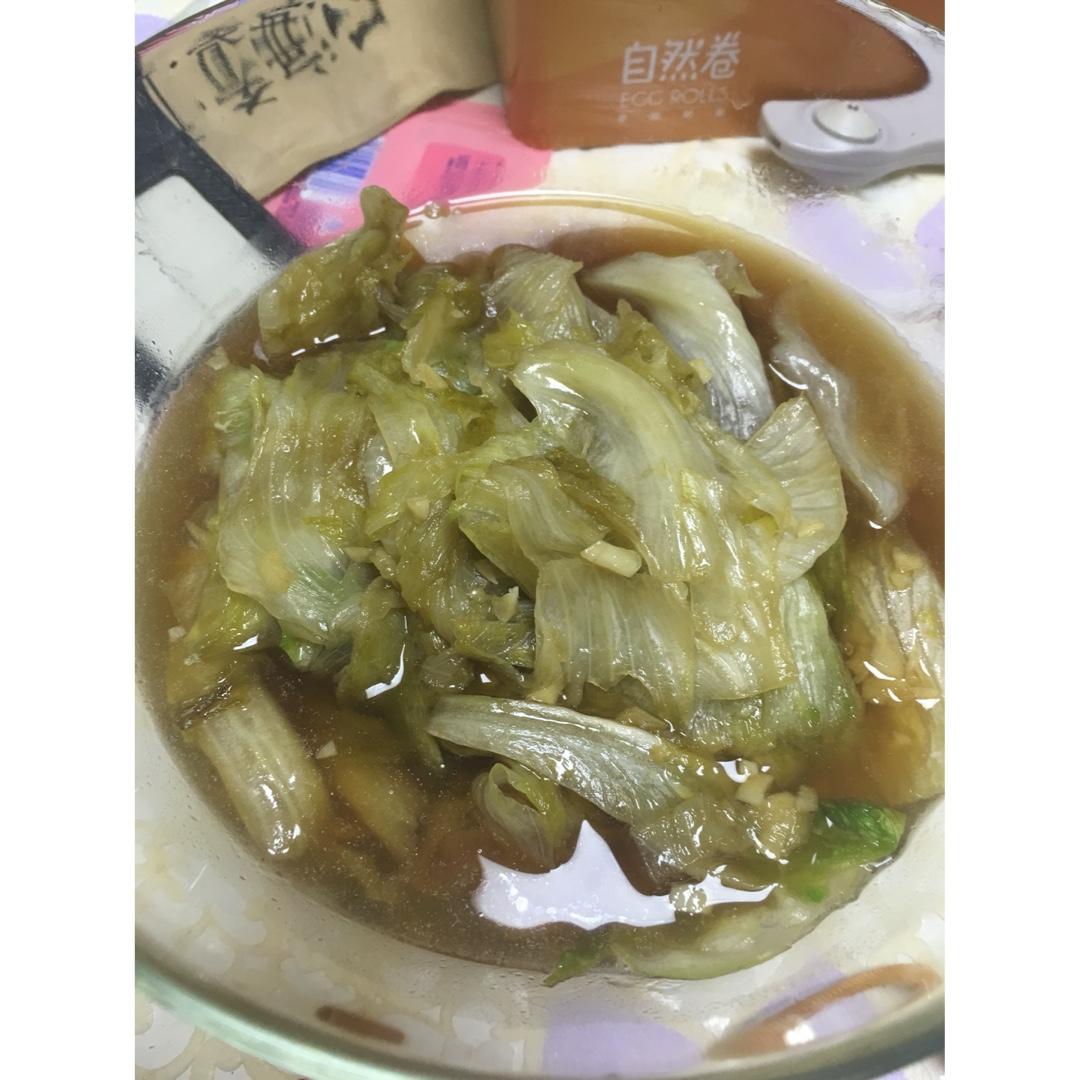 家常菜 蚝油生菜