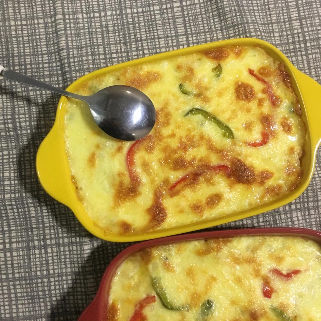 番茄鸡肉浓情焗饭【两人份】