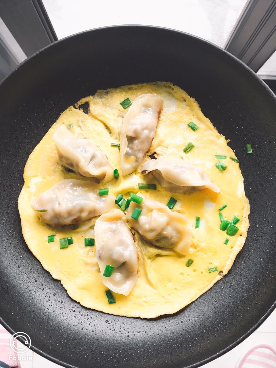 懒人快手抱蛋煎饺