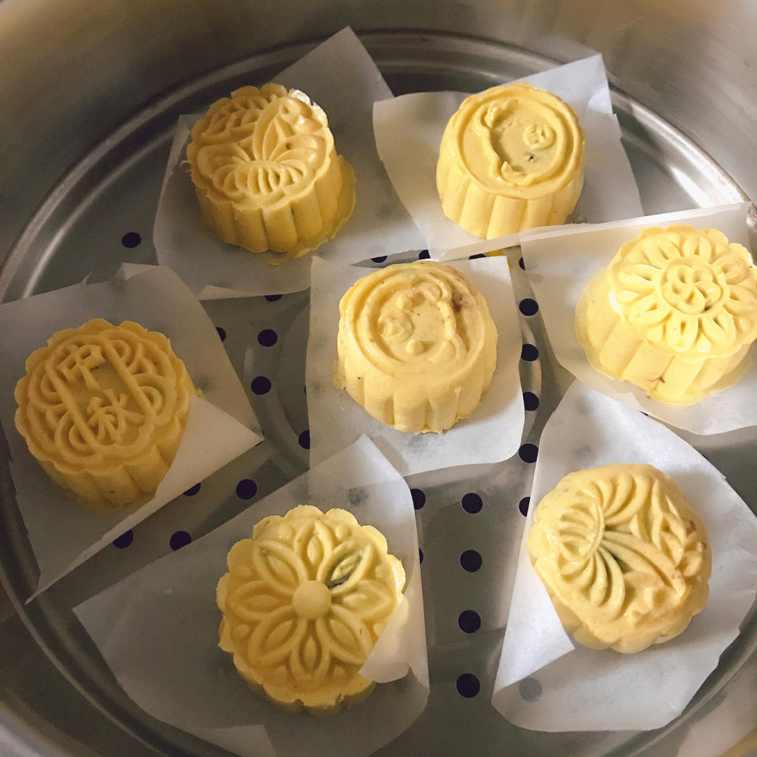 不加一滴水❗️Q弹软糯的南瓜糯米饼