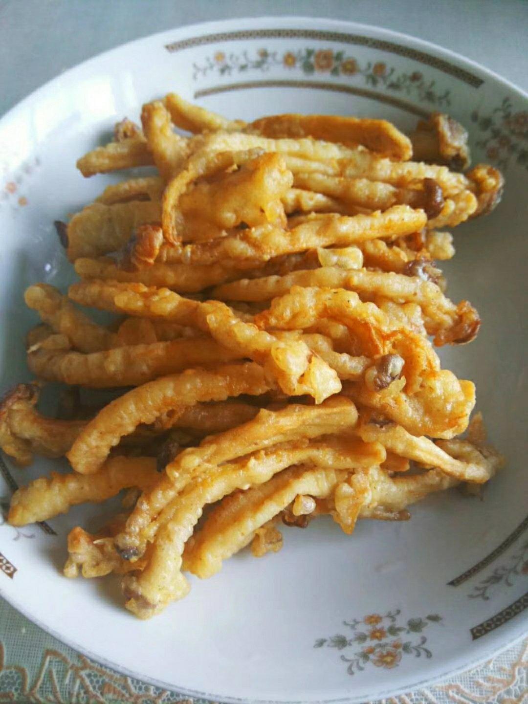 蘑菇系列之——油炸海鲜菇
