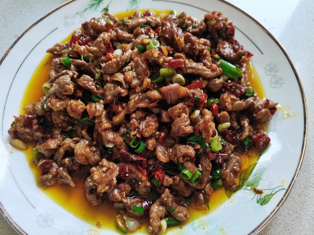 牙签牛肉 道地湖南味
